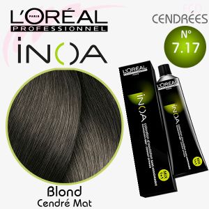 INOA color 7.17 Blond cendré mat 60g