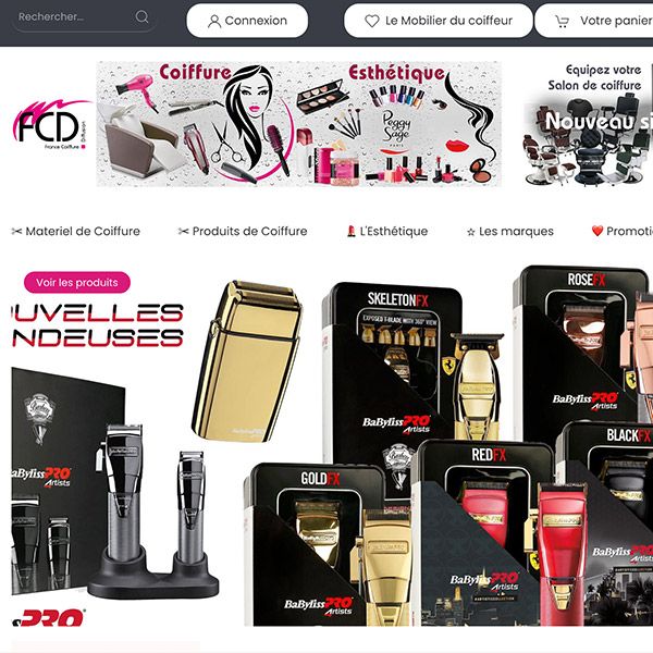 Site de France Coiffure Diffusion