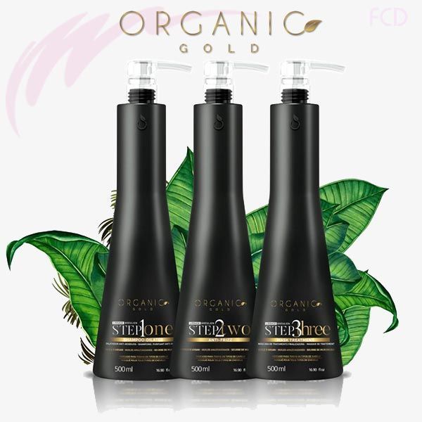 Kit lissage 500ml Organic Gold