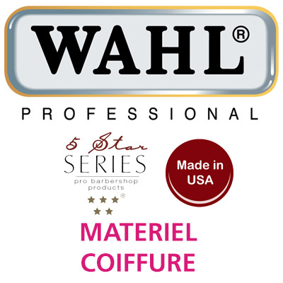 Marque Wahl Professionnel distribuée par France Coiffure Diffusion