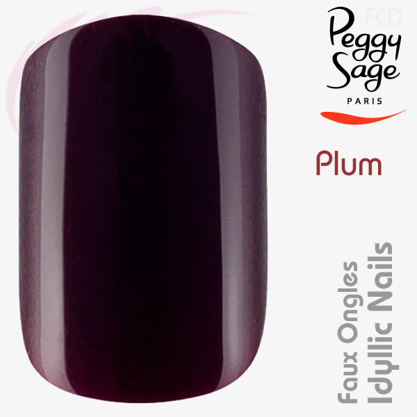Faux Ongles Idyllic Nails Intense Blue Peggy Sage x 24