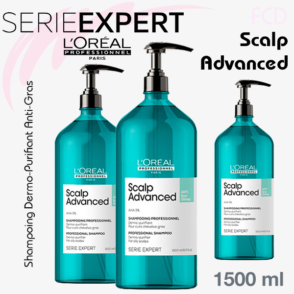 Scalp Advanced Shampoing Dermo-Purifiant Anti-Gras 1500ml 