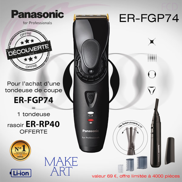ER-FGP74, Tondeuse de coupe Panasonic Offre découverte
