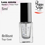 Brilliant top coat 5 ml Peggy Sage