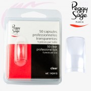 50 Capsules universelles carré transparentes 142415 Peggy Sage