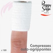 Compresses auto-agrippantes faux ongles Peggy Sage