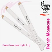 Crayon blanc à Ongles Peggy Sage