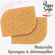 Eponge naturelle à démaquiller 5,3x8 cm Peggy Sage