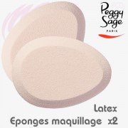 Eponges maquillage 7,5x5 cm Peggy Sage
