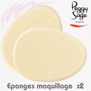 Eponges maquillage pour le fond de teint Peggy Sage