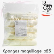 Eponges maquillage pour le fond de teint x25 Peggy Sage