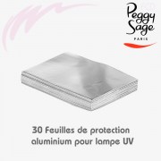 Feuilles aluminium de protection pour lampes UV Peggy Sage