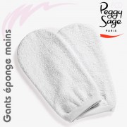Paire de gants éponge pour les mains Peggy Sage