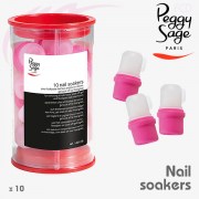 Nail soakers x10 Peggy Sage