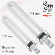 Néons de rechange pour lampes UV. Peggy Sage