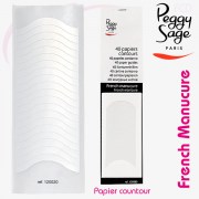 Papiers Contours pour Ongle Peggy Sage