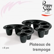 2 plateaux de trempage Peggy Sage