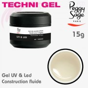Gel UV&LED de construction fluide 15g Peggy Sage