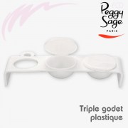 Triple godet plastique Peggy Sage