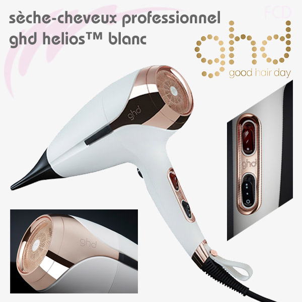 Helios, le nouveau sèche-cheveux professionnel ghd - Biblond, pour les  coiffeurs !