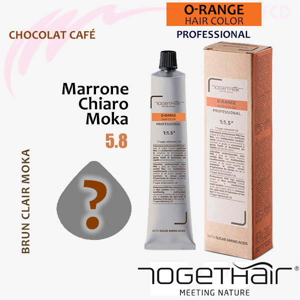 O-Range Togethair n°5.8 Brun Clair Moka