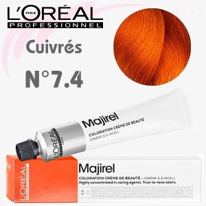 Majirel Cuivré n°7.4 Blond Cuivré 60 ml L'Oréal Professionnel