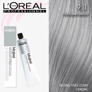 Majirel Cendré n°9.1-Blond très clair cendré 60 ml L'Oréal Professionnel