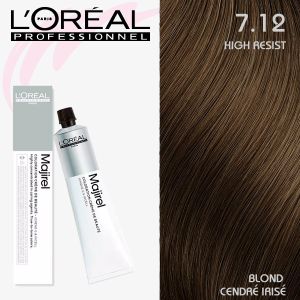 Majirel Cendré n°7.12-Blond Cendré Irisé 60 ml L'Oréal Professionnel