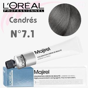 Majirel Cendré n°7.1 Blond cendré 50 ml L'Oréal Professionnel