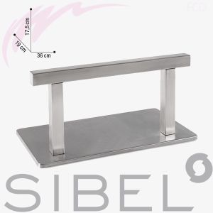 Repose-pieds Inox Angularis Sibel