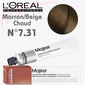 Majirel n°7.31 Blond Doré Cendré 50 ml L'Oréal Professionnel