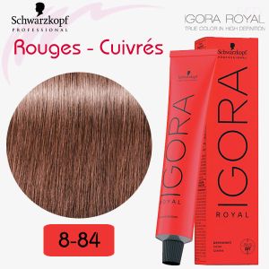 IGORA Royal 8-84 Blond Clair Rouge Beige série rouges cuivrés