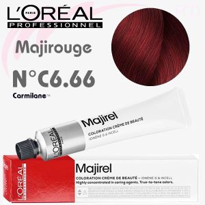 Majirouge n°C6.66 Blond foncé Rouge profond Carmilane