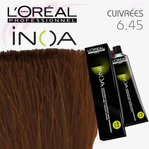 INOA color 6.45 Blond foncé cuivré acajou