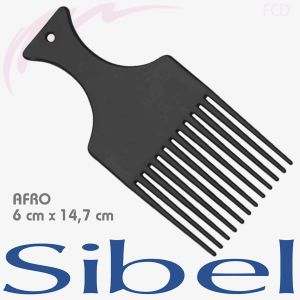 Peigne Afro noir Sibel