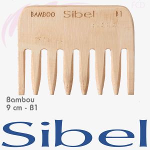 Peigne Afro en Bamboo B1 9cm