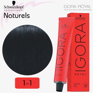 Igora Royal 1-1 Noir Bleuté 60ml Schwarzkopf