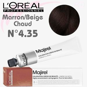 Majirel 4.35-Châtain Doré Acajou 50 ml L'Oréal Professionnel