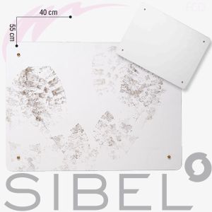 Protection murale en plexi antitrace