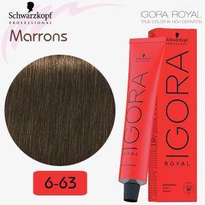 Igora Royal 6-63 Blond foncé marron mat 60ml