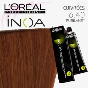 INOA color 6.40  Blond foncé cuivré intense