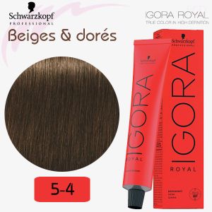 Igora Royal 5-4 Châtain clair beige 60ml