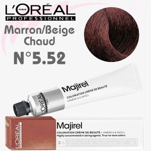 Majirel n°5.52 Châtain Clair Acajou Irisé 50 ml L'Oréal Professionnel