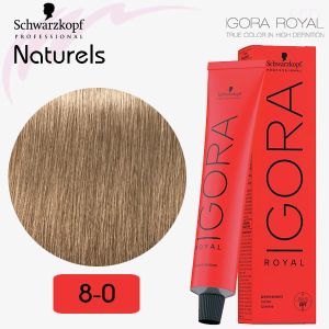 Igora Royal Naturel-8-0 blond clair 60ml