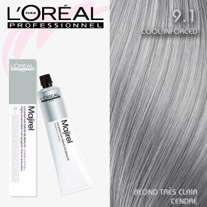 Majirel Cendré n°9.1-Blond très clair cendré 50 ml L'Oréal Professionnel
