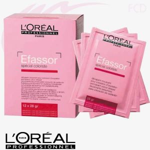 Efassor Nettoyant de coloration d'oxydation 12 sachets 28g