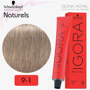 Igora Royal 9-1 Blond Très Clair Cendré 60ml Schwarzkopf