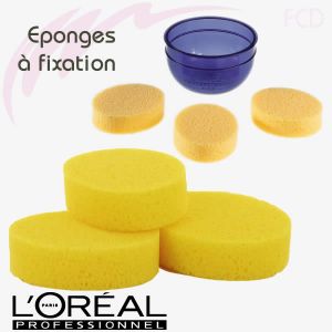 Eponges à fixation L'Oréal
