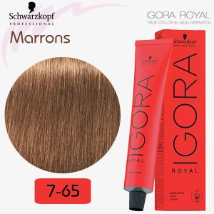 Igora Royal 7-65 Blond marron doré 60ml