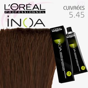 INOA color 5.45 Châtain clair cuivré acajou